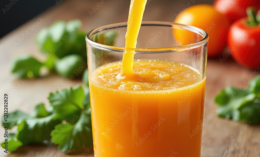 Refreshing citrus beverage with fresh ingredients Refreshing citrus beverage with fresh ingredients