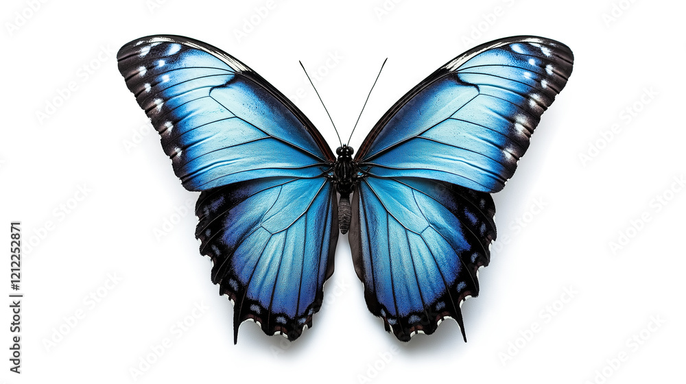 Fototapeta premium Butterfly isolated on a white background