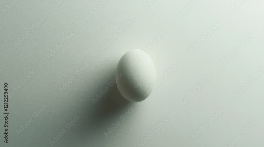 Single white egg on a white background. (1) Single white egg on a white background. (1)