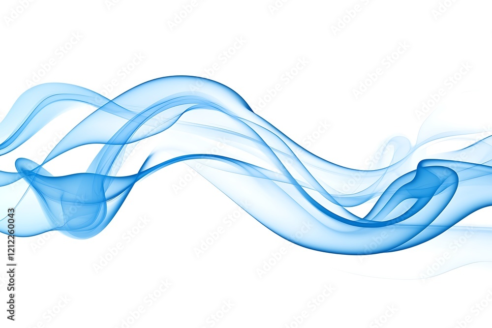 Abstract Blue Wave Design for Backgrounds Abstract Blue Wave Design for Backgrounds