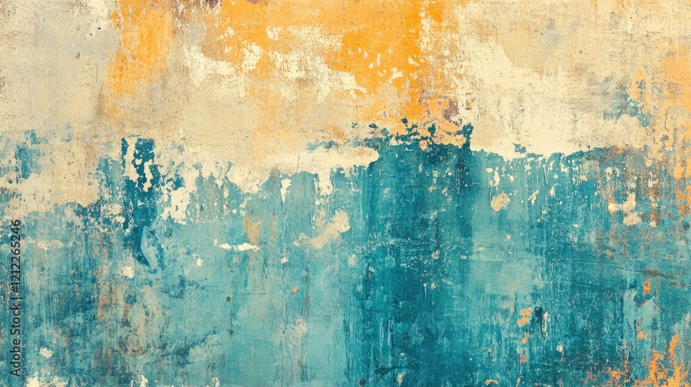 Grunge texture with layers of distressed paint Grunge texture with layers of distressed paint