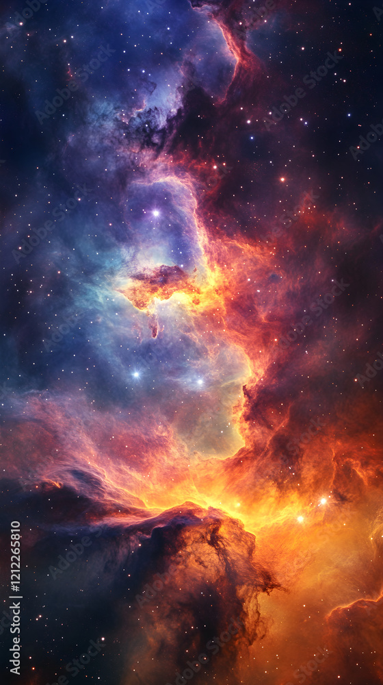 Spectacular Nebula: A Tapestry of Interstellar Gas and Dust Illuminated by Radiant Stars Spectacular Nebula: A Tapestry of Interstellar Gas and Dust Illuminated by Radiant Stars