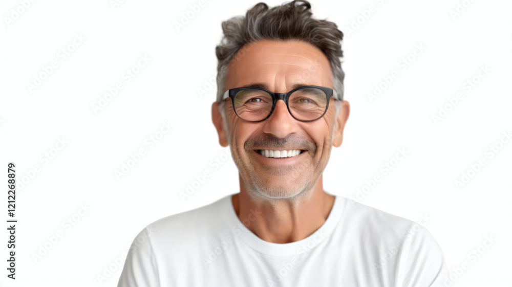 portrait of a man with glasses portrait of a man with glasses