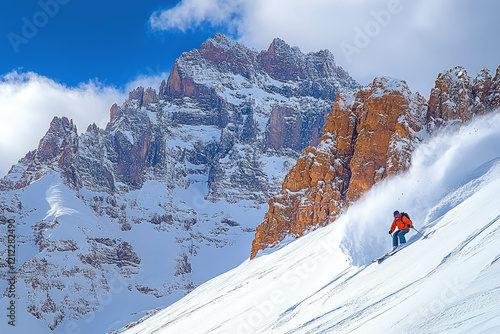 Skier Cliff