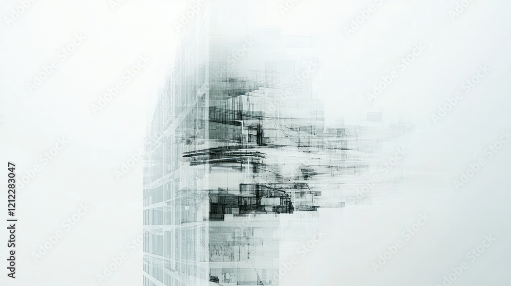 Abstract Architectural Vision: A Glimpse into Modern Design Abstract Architectural Vision: A Glimpse into Modern Design