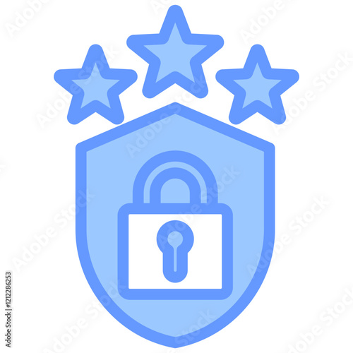 Gdpr Blue Icon