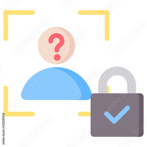Anonymization Flat Icon