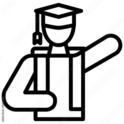 Student Outline Icon