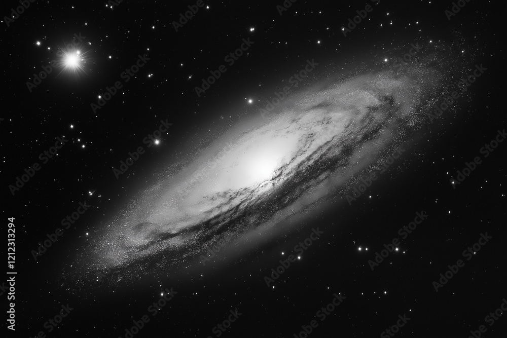 Obraz premium space galaxy in space