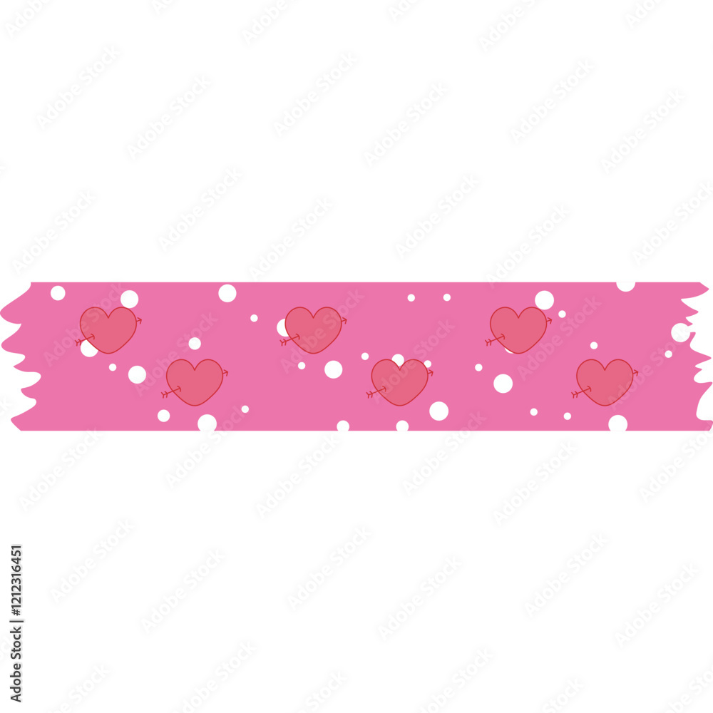 Valentine’s Day Washi Tape Sticker Valentine’s Day Washi Tape Sticker