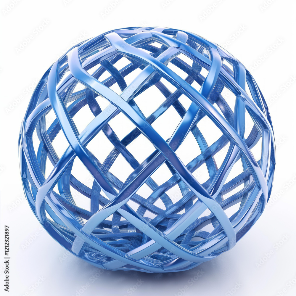 Modern 3D Lattice Structure Featuring Dynamic Geometry Modern 3D Lattice Structure Featuring Dynamic Geometry