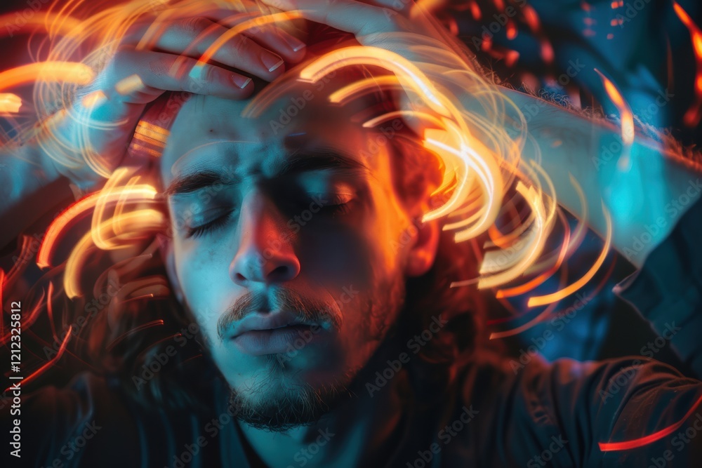 A neurodiverse adult adapting ADHD strategies for daily productivity. A neurodiverse adult adapting ADHD strategies for daily productivity.