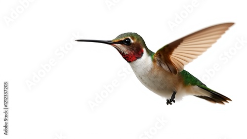 hummingbird on png background photo