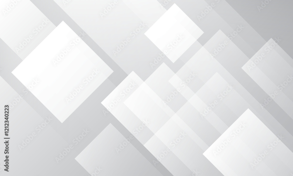 White abstract geometric background. Vector illustration White abstract geometric background. Vector illustration