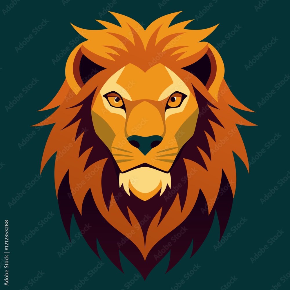 lion head vector illustration lion head vector illustration