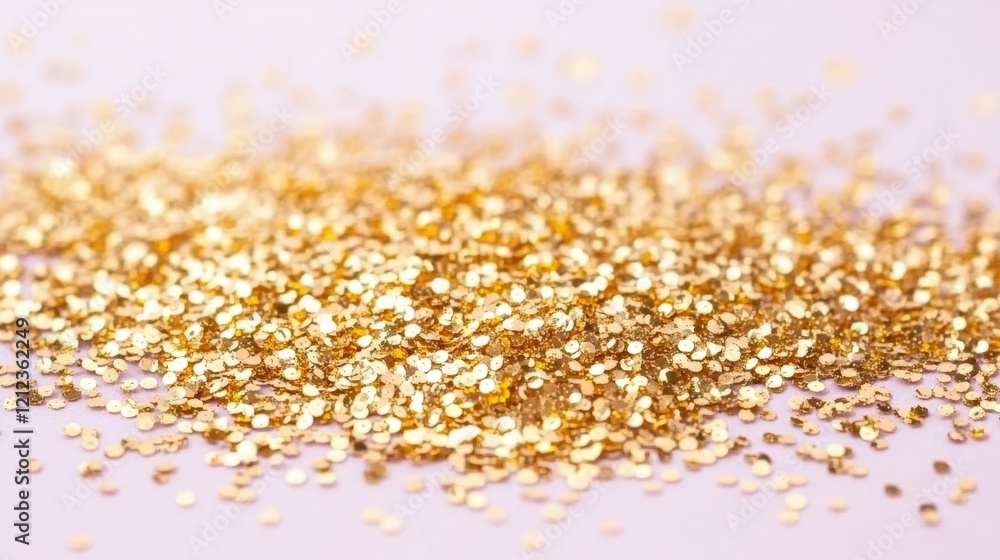 Sparkling Golden Glitter Texture Background Sparkling Golden Glitter Texture Background