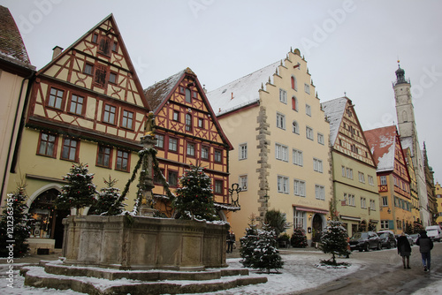 The old town in Germany.
