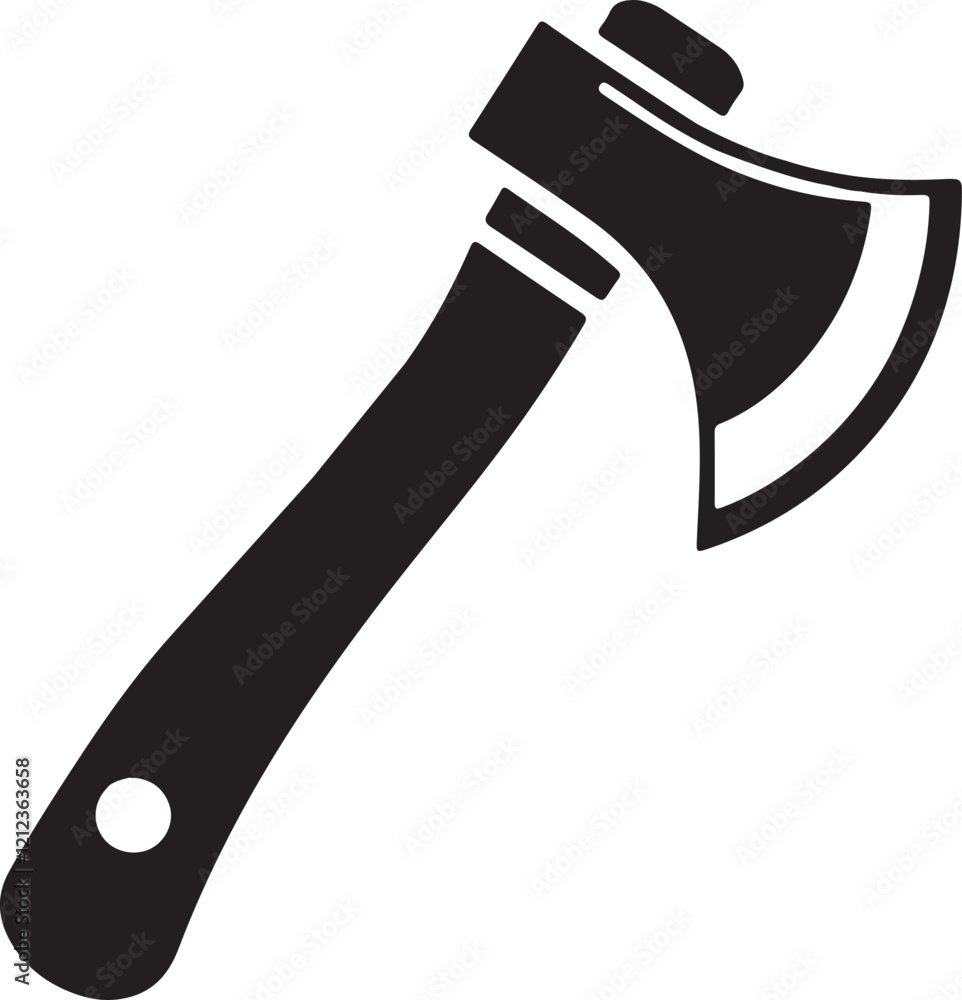 Axe silhouette vector Axe silhouette vector