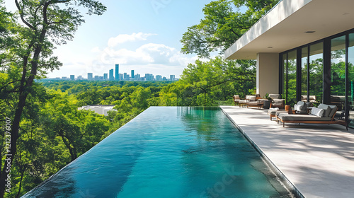 Luxury Home with Infinity Pool and Stunning City View
