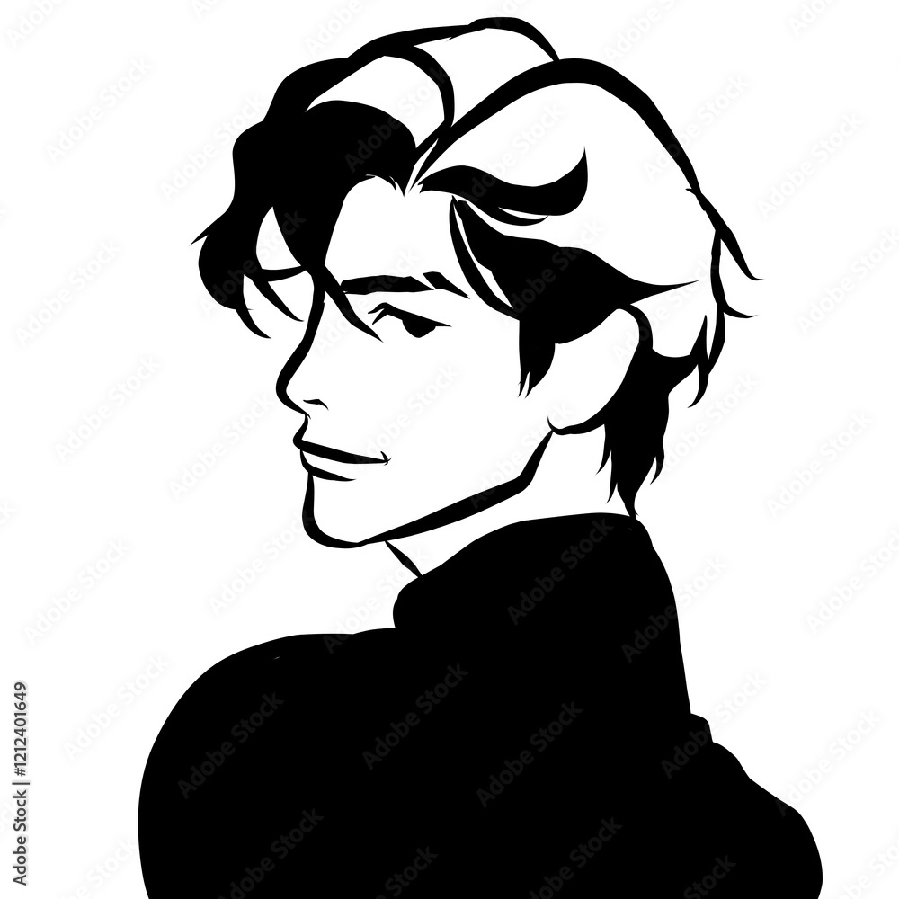 silhouette of a person silhouette of a person