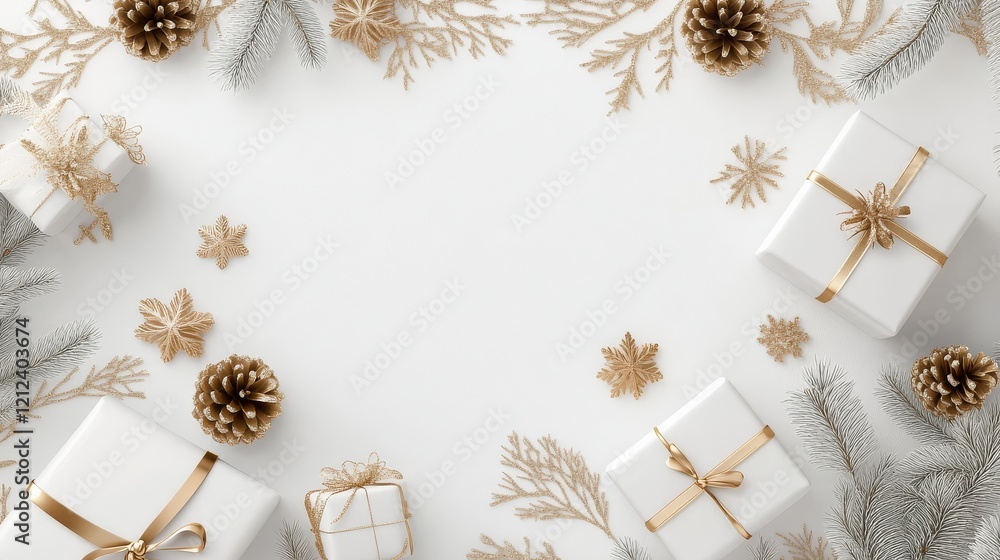 This display of sophisticated decor encapsulates the magic of the festive season. This display of sophisticated decor encapsulates the magic of the festive season.