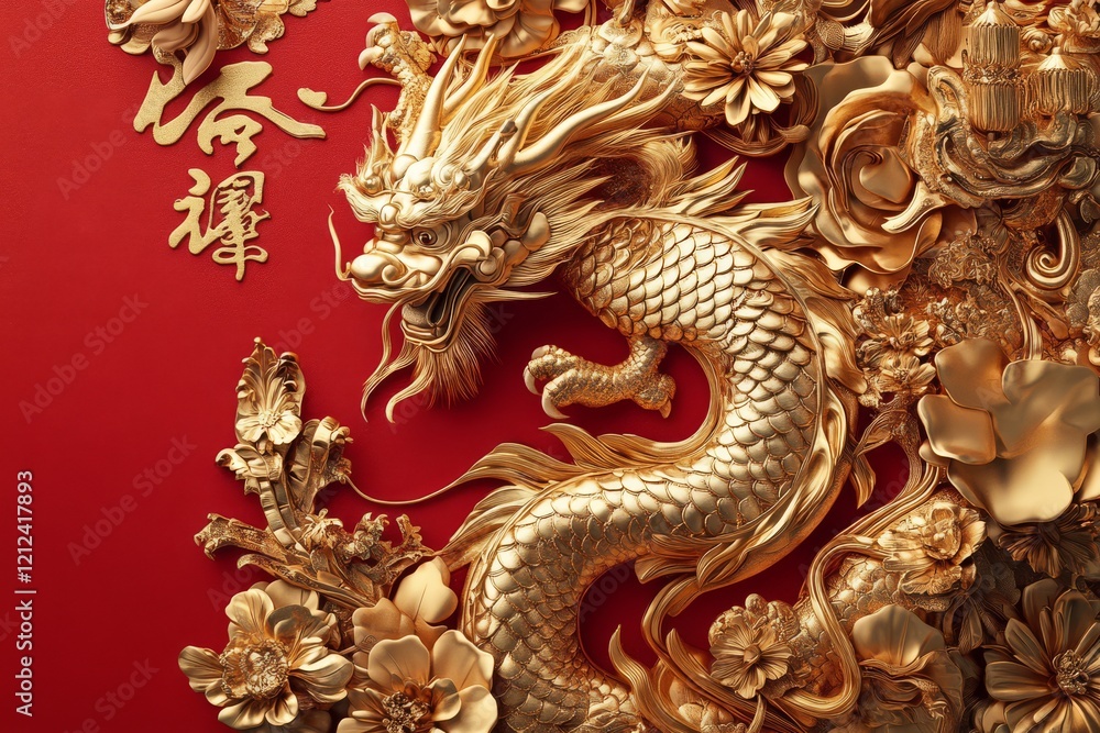 Elegant Chinese New Year Calendar Design Elegant Chinese New Year Calendar Design