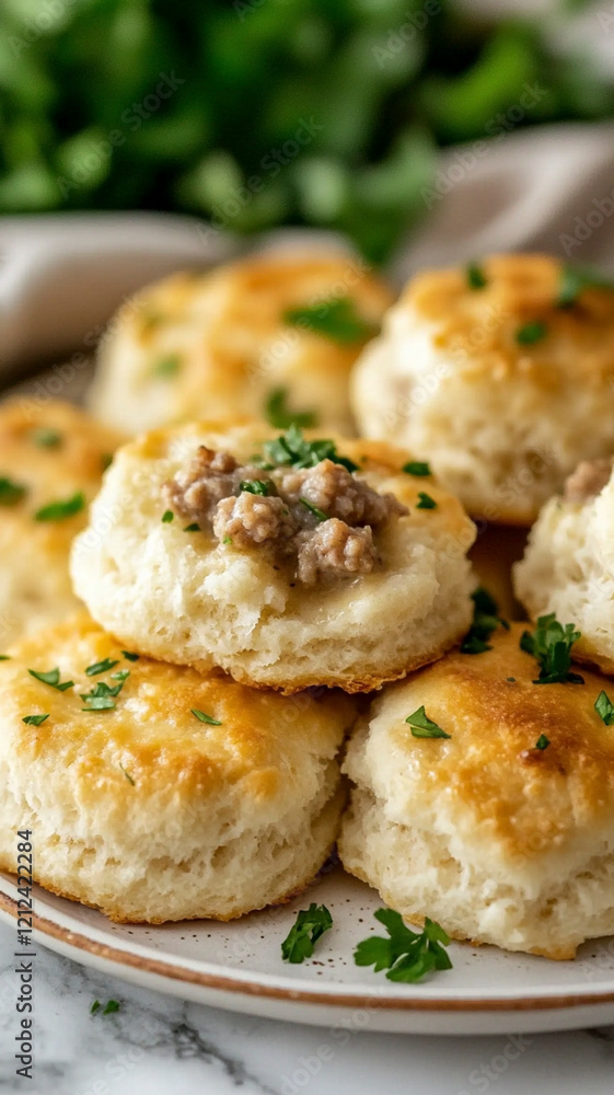 Buttery Sausage Gravy Biscuits Recipe Buttery Sausage Gravy Biscuits Recipe