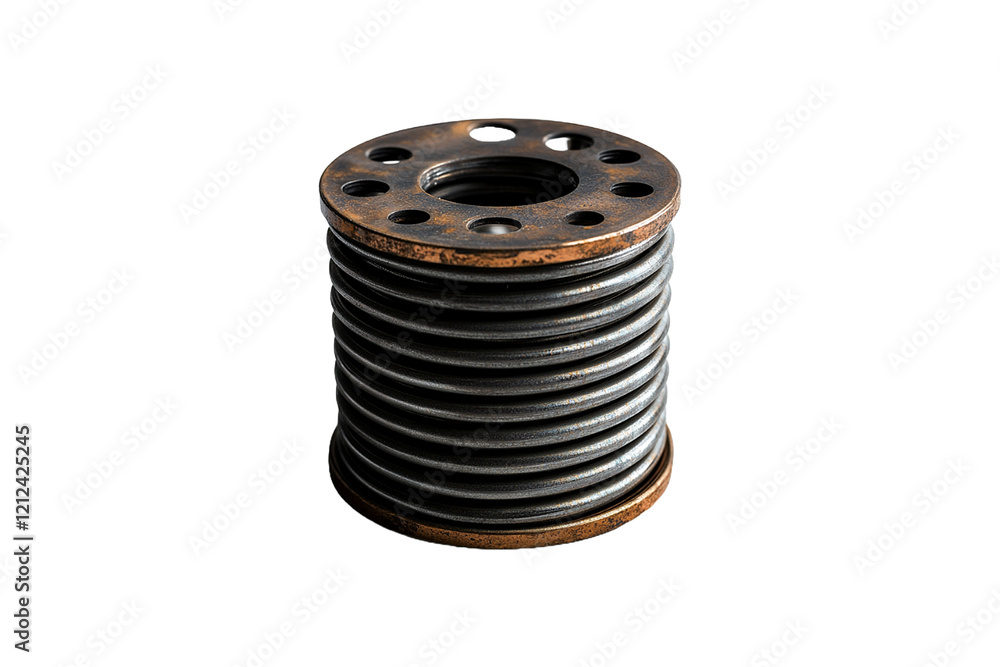 Chilled Water Coil on transparent background Chilled Water Coil on transparent background