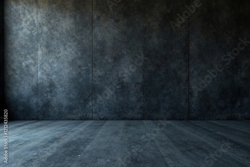 Deep charcoal concrete floor  subtle  fine texture   floor  dark  background