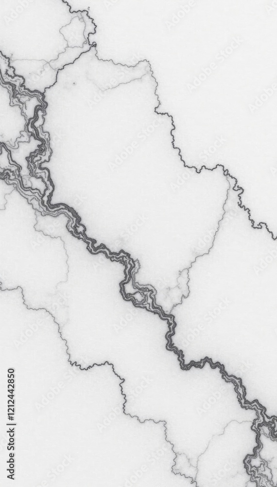 Fototapeta premium Seamless white marble texture, panoramic view , polished, bright, image