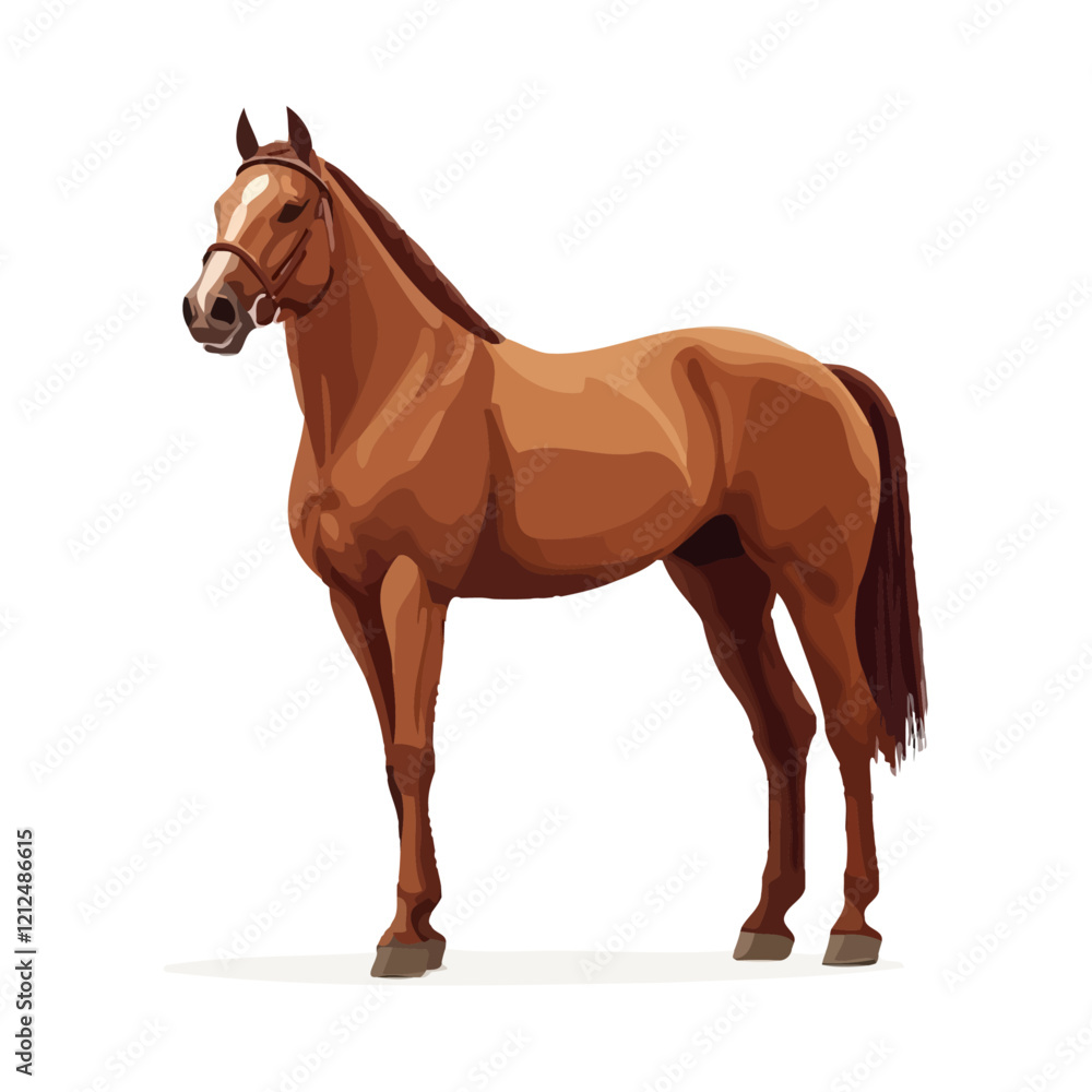 Obraz premium Horse vector illustration