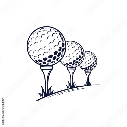 golf ball icons