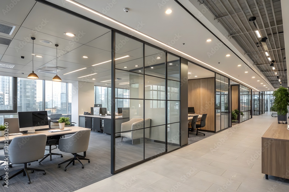 Fototapeta premium Modern office interior