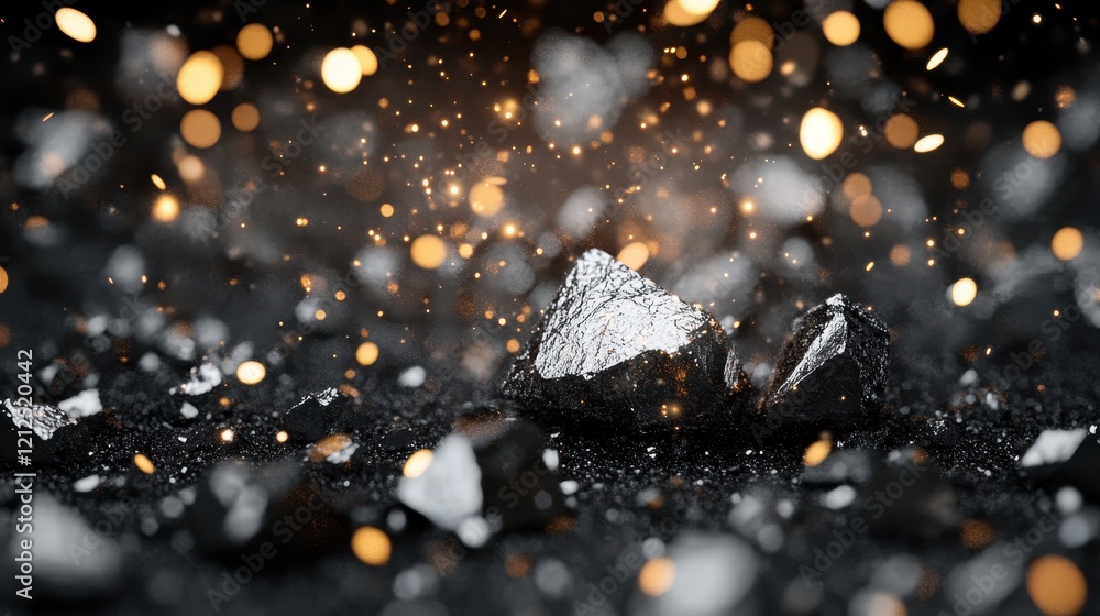Diamond placed on a black background showcasing its brilliance and clarity in a minimalist composition Diamond placed on a black background showcasing its brilliance and clarity in a minimalist composition