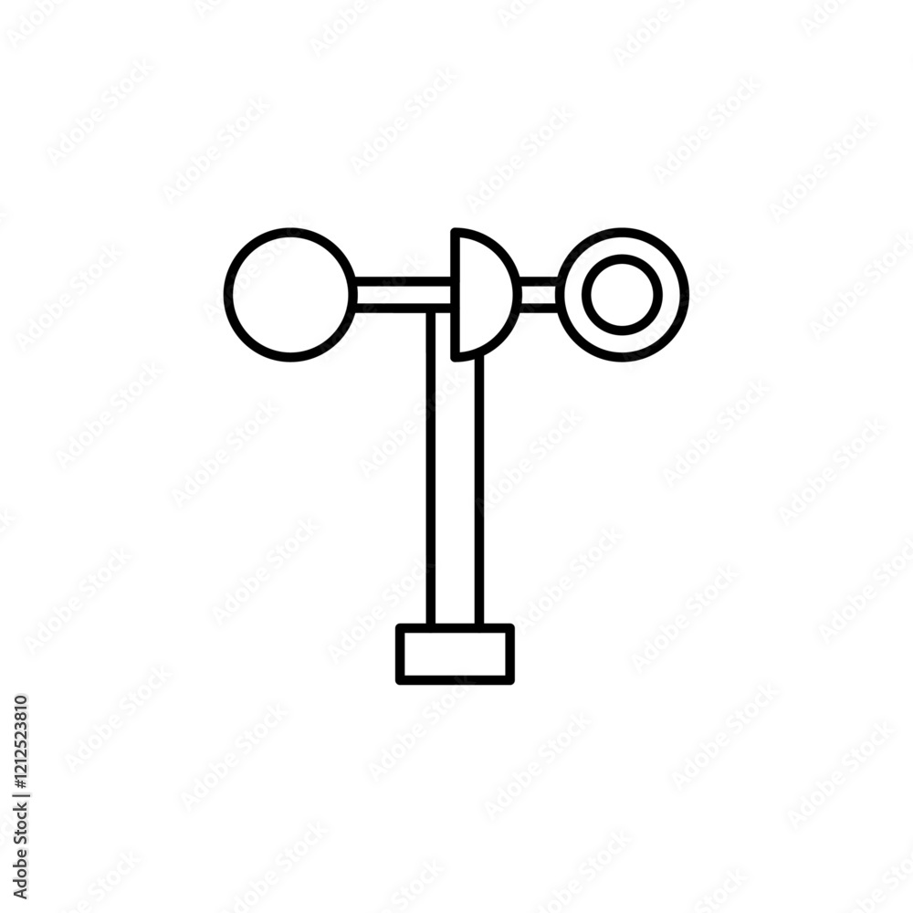 anchor icon Simple outline illustration anchor icon Simple outline illustration