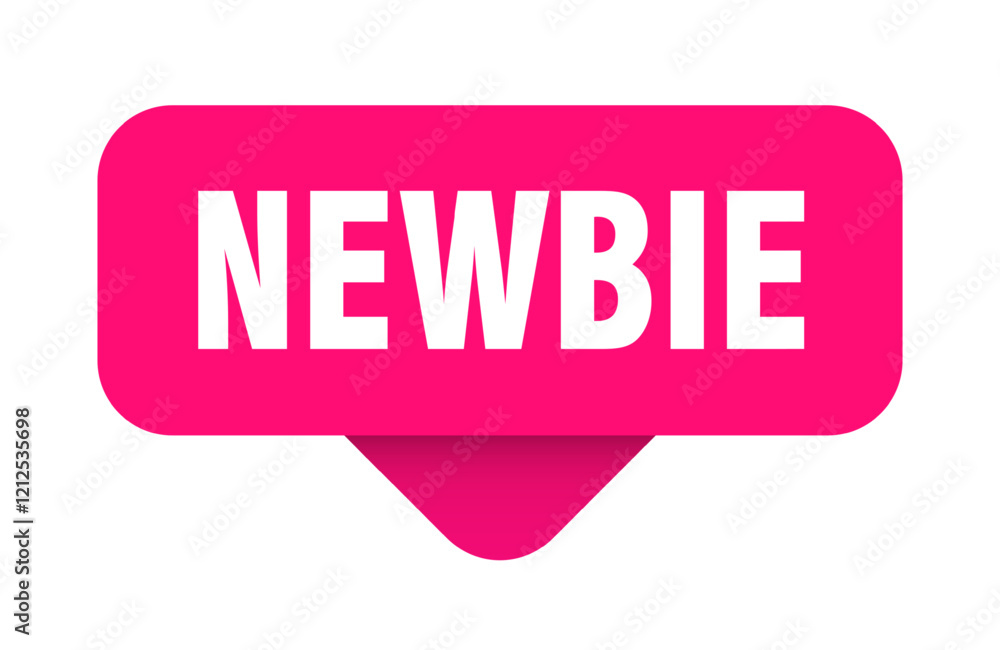 newbie sticker. newbie sign on transparent background newbie sticker. newbie sign on transparent background