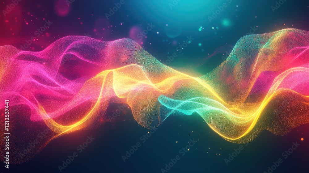 Vibrant abstract waves digital art graphic design futuristic environment ultra hd viewpoint neon colors concept Vibrant abstract waves digital art graphic design futuristic environment ultra hd viewpoint neon colors concept