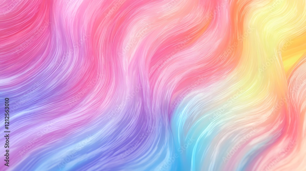 Obraz premium Abstract Rainbow Gradient Design 