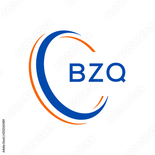 Initial Letter BZQ Logo Icon Design Template photo