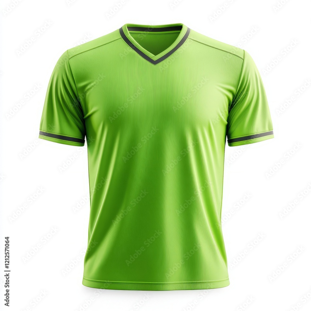 realistic high quality green jersey mockup isolated realistic high quality green jersey mockup isolated
