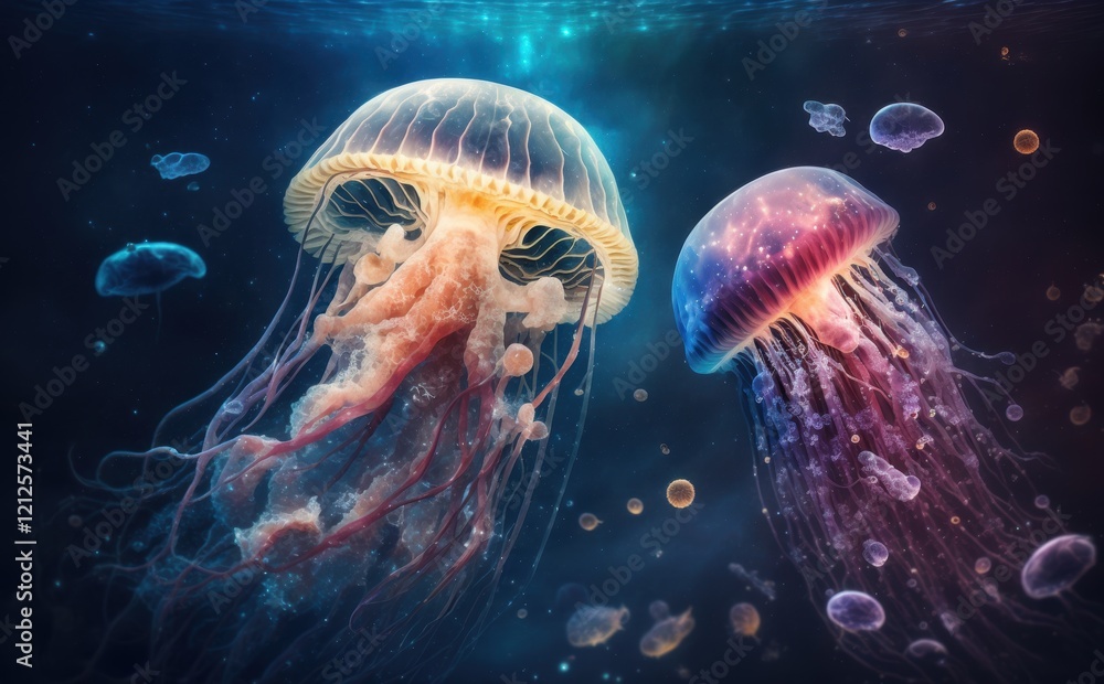Underwater Jellyfish Ballet Underwater Jellyfish Ballet