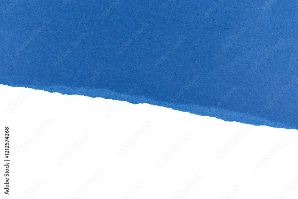 ripped blue paper edge isolated on white or transparent png ripped blue paper edge isolated on white or transparent png
