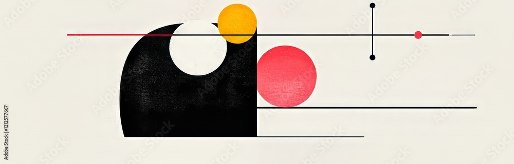 © Mark - A collection of bright, bold geometric figures featuring a trendy, textured design