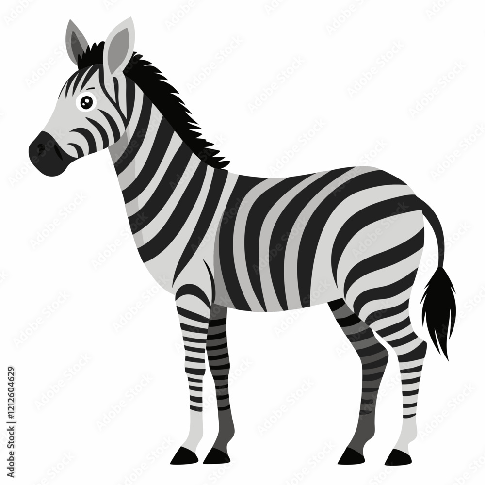 Obraz premium zebra vector illustration