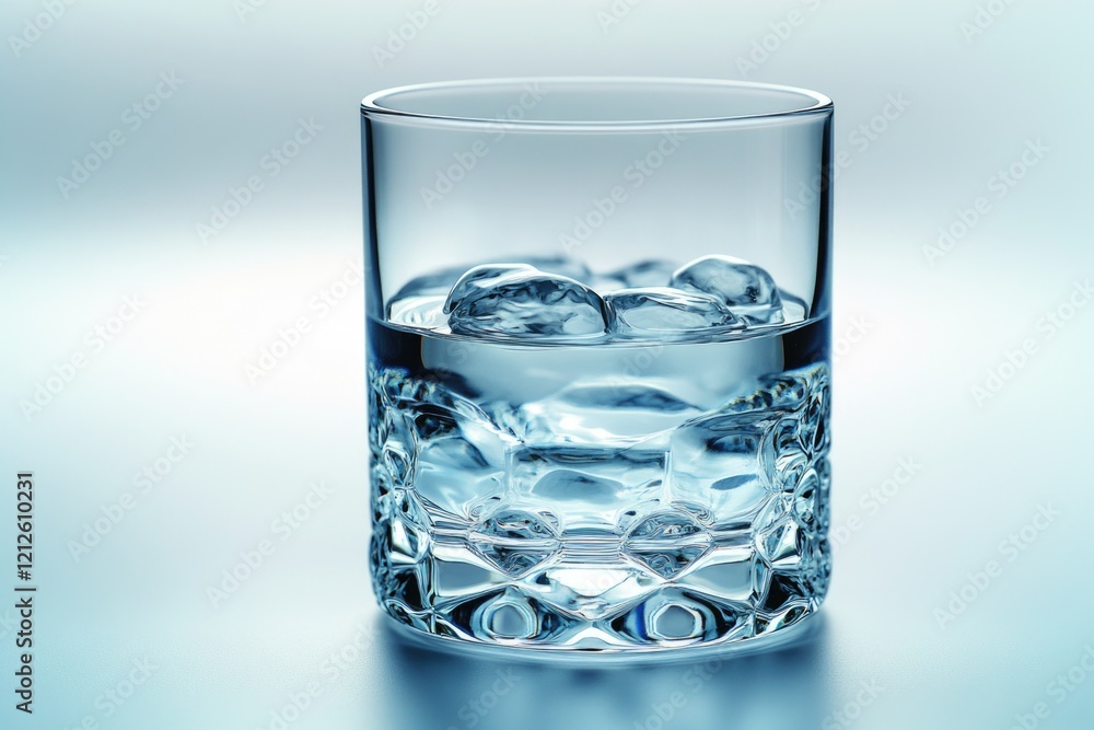 A glass of water sitting on a table A glass of water sitting on a table