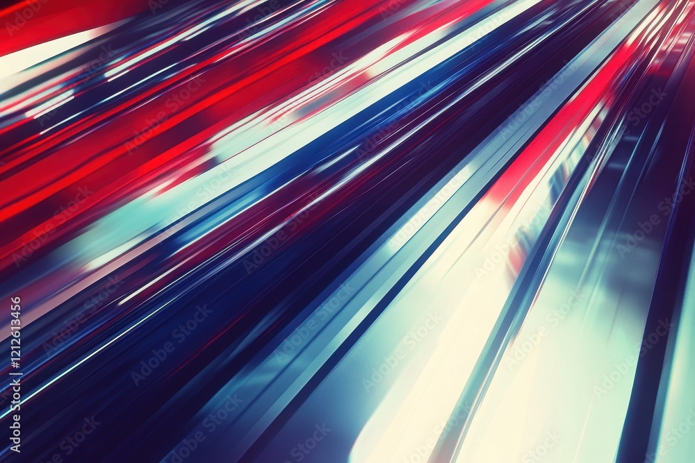 Abstract Red Blue White Diagonal Lines Background Abstract Red Blue White Diagonal Lines Background