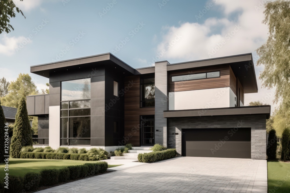Modern Architectural Home Design With Expansive Windows Modern Architectural Home Design With Expansive Windows