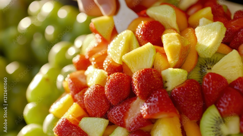 A Colorful Delightful Summer Fruit Salad A Colorful Delightful Summer Fruit Salad