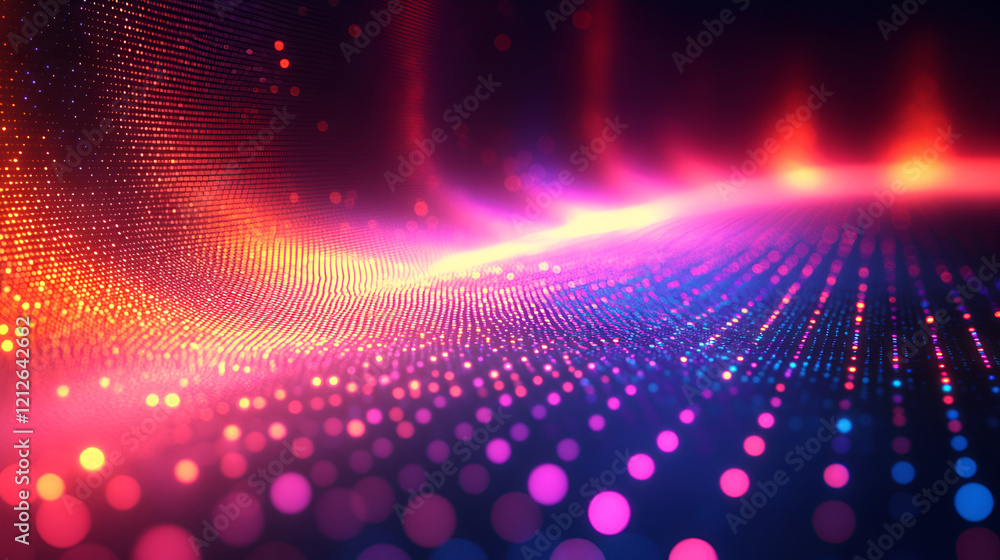 A Iridescent Hologram Texture And Chrome Foil dotted A Iridescent Hologram Texture And Chrome Foil dotted