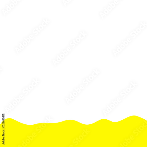 Yellow Bottom Border